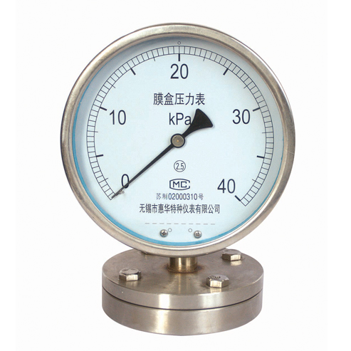 膜片压力表, ag真人国际仪表