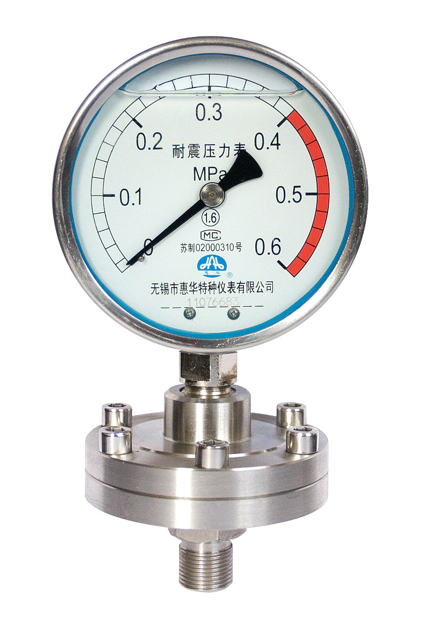 螺纹隔膜压力表 螺纹隔膜压力表
