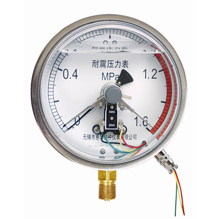 YXCg-150-Z径向耐震磁感电接点压力表 YXCg-150-Z径向耐震磁感电接点压力表