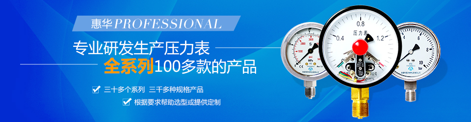 ag真人国际专业研发生产压力表全系列100多款产品