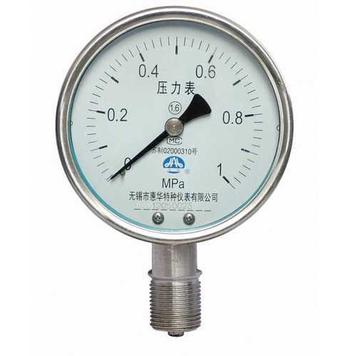 安全型压力表 安全型压力表