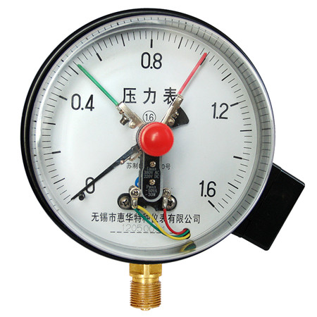 YXC-150径向普通电接点压力表 YXC-150径向普通电接点压力表