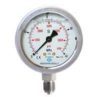 耐震不锈钢压力表