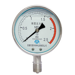 YNBF-100不锈钢耐震压力表 YNBF-100不锈钢耐震压力表